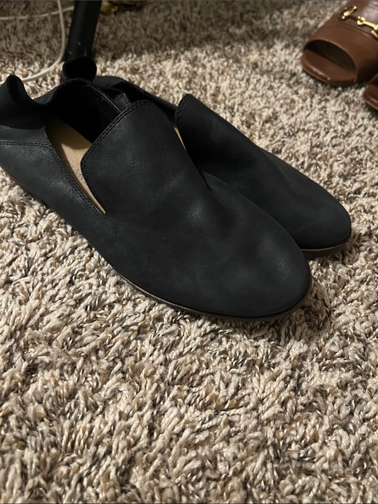 Shoes - Women Black Slip-On Casual Loafers